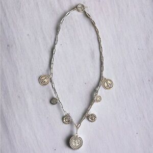 Medallion Religious Charm Necklace